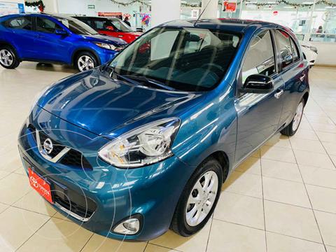 Nissan March Advance NAVI Aut usado (2018) color Azul precio $177,000