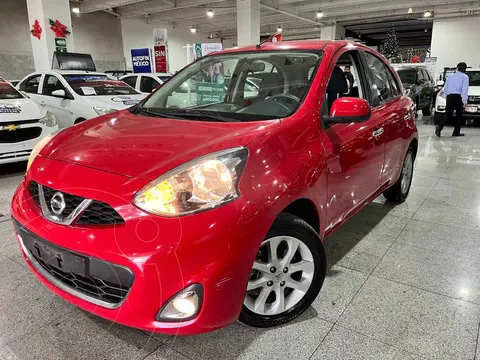 Nissan March Advance Aut usado (2018) color Rojo precio $194,900