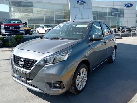 Nissan March Advance usado (2022) color Gris financiado en mensualidades(enganche $54,780 mensualidades desde $5,402)