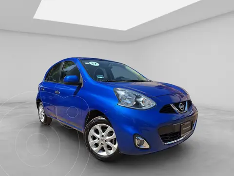 Nissan March Advance NAVI Aut usado (2017) color Azul precio $159,000