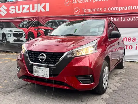 Nissan March Sense usado (2018) color Rojo precio $159,000