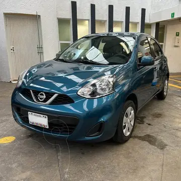 Nissan March Sense usado (2016) color Azul precio $150,000
