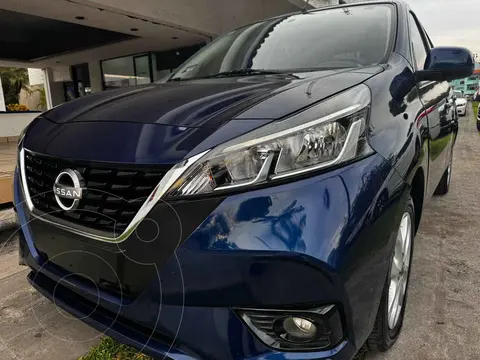 Nissan March Advance usado (2024) color Azul precio $268,000
