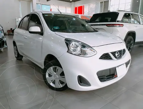 Nissan March Sense usado (2020) color Blanco financiado en mensualidades(enganche $70,099 mensualidades desde $3,011)