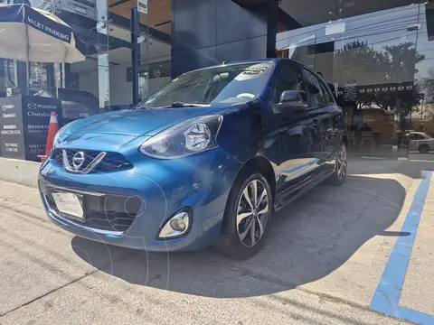 Nissan March SR NAVI usado (2016) color Azul Electrico precio $169,000