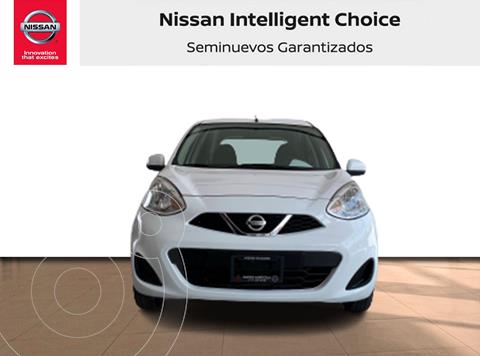 Nissan March Sense usado (2018) color Blanco precio $192,000