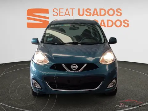 Nissan March Advance usado (2018) color AZUL TURQUESA precio $192,800