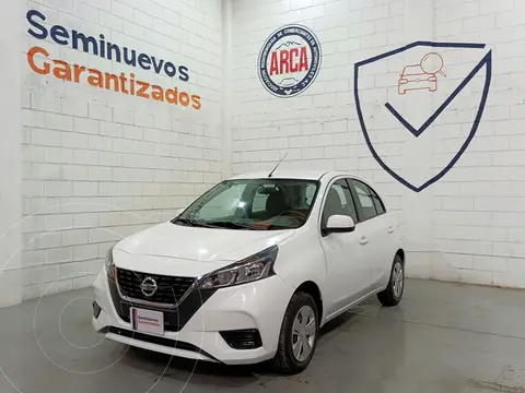 Nissan March Sense usado (2021) color Blanco precio $197,000