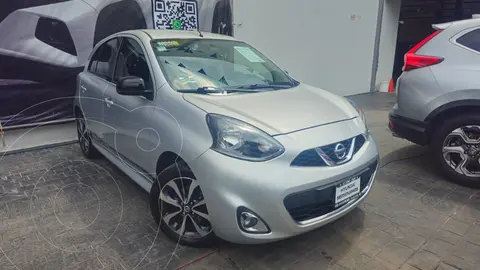 Nissan March SR NAVI usado (2017) color plateado precio $184,900