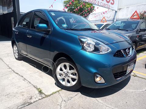 Nissan March Advance usado (2018) color Turquesa precio $179,800