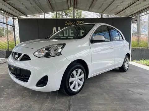 Nissan March Sense Aut usado (2018) color Blanco precio $178,000