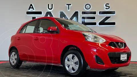 Nissan March Sense Aut usado (2020) color Rojo precio $196,000