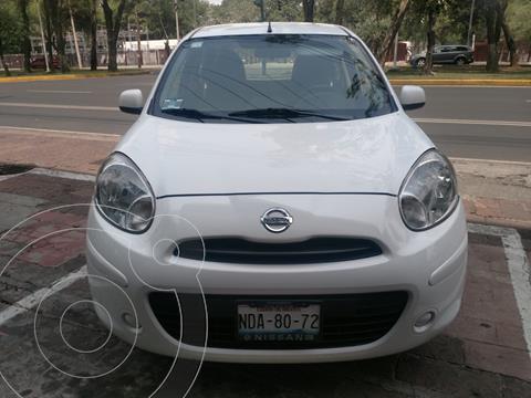 Nissan March Active Aire Ac usado (2018) color Blanco financiado en mensualidades(enganche $32,900 mensualidades desde $3,581)