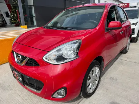 Nissan March Advance usado (2018) color Rojo precio $205,000