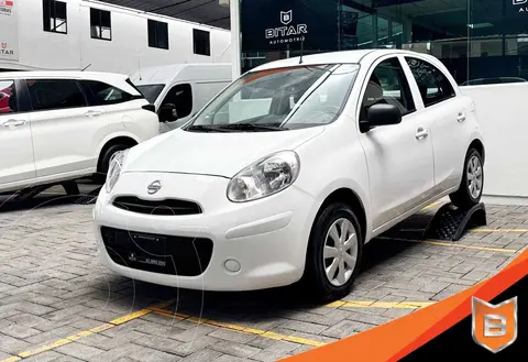 Nissan March Active Aire Ac usado (2020) color Blanco precio $169,900