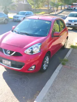 Nissan March Advance Aut usado (2016) color Rojo precio $155,000