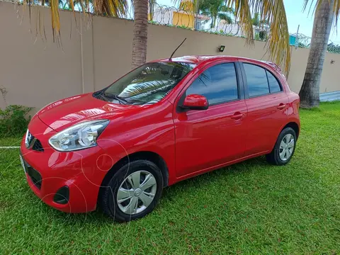 Nissan March Active usado (2018) color Rojo precio $169,000