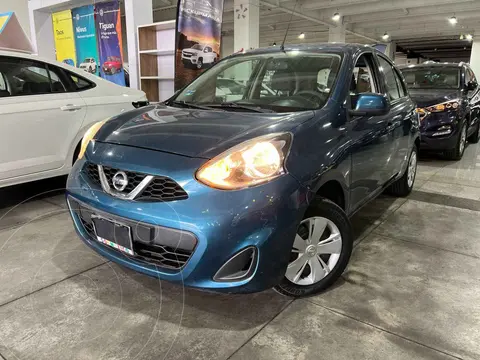 Nissan March Sense usado (2017) color Azul precio $148,000