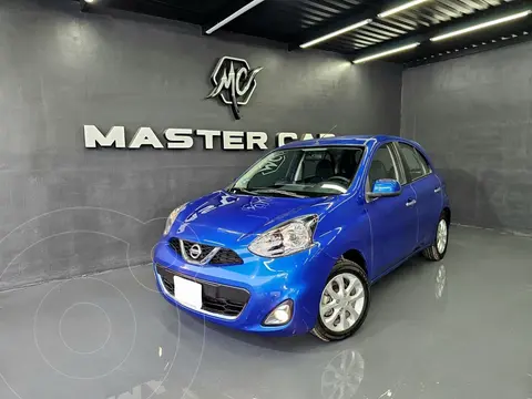 Nissan March Advance usado (2018) color Azul precio $179,000