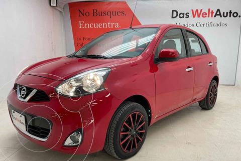 Nissan March Advance usado (2018) color Rojo precio $169,600