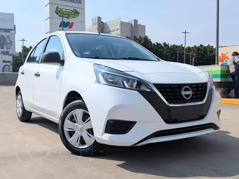 Nissan March Sense Aut usado (2023) color Blanco financiado en mensualidades(enganche $100,236 mensualidades desde $4,306)