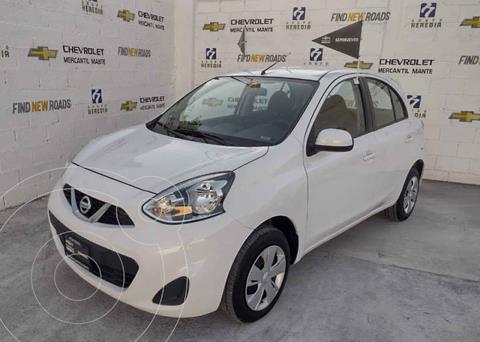 Nissan March Sense usado (2020) color Blanco precio $198,000