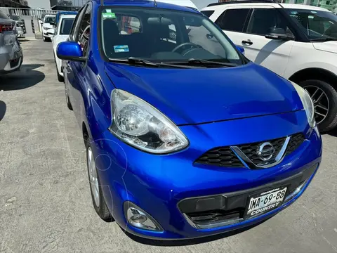 Nissan March Advance NAVI Aut usado (2015) color Azul Elctrico precio $169,000