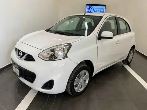 Nissan March Sense usado (2019) color Blanco precio $215,250