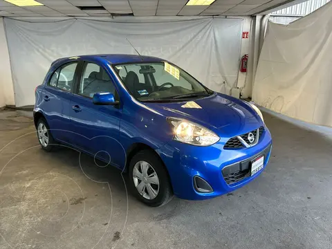 Nissan March Sense Aut usado (2020) color Azul precio $179,800