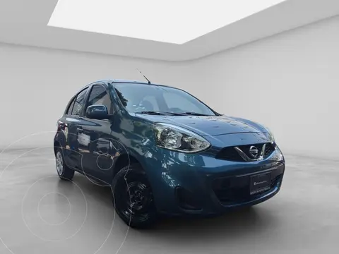 Nissan March Sense usado (2018) color Turquesa precio $179,000