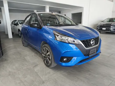 Nissan March Exclusive Aut usado (2021) color Azul Electrico precio $245,000