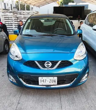 Nissan March Advance NAVI Aut usado (2015) color Azul precio $145,000