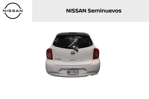 Nissan March Advance usado (2018) color Blanco precio $175,000