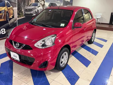 Nissan March Sense usado (2015) color Rojo precio $149,900