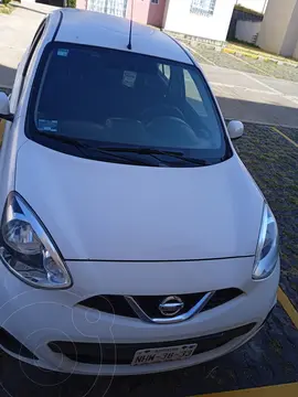 Nissan March Sense usado (2018) color Blanco precio $180,000