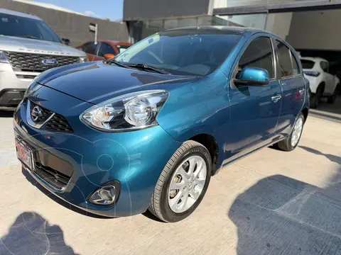 Nissan March Advance usado (2017) color Turquesa precio $170,000