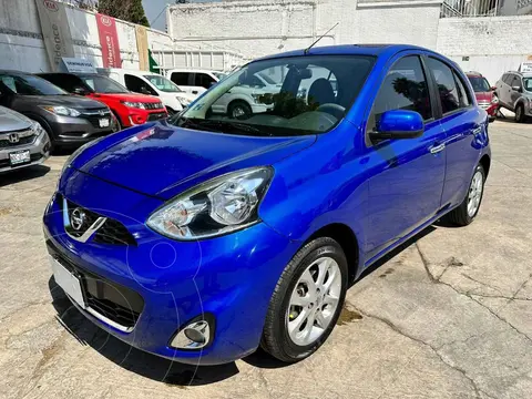 Nissan March Advance Aut usado (2016) color Azul precio $195,000