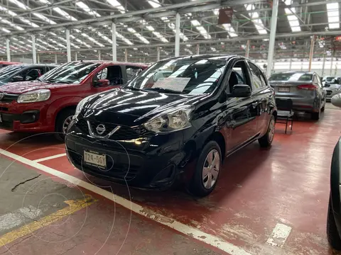 Nissan March Advance usado (2020) color Negro financiado en mensualidades(enganche $47,500 mensualidades desde $5,100)