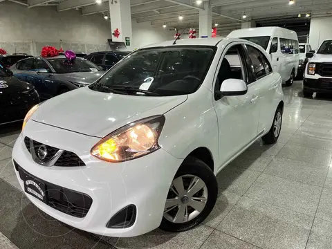 Nissan March Sense usado (2020) color Blanco financiado en mensualidades(enganche $62,402 mensualidades desde $4,774)