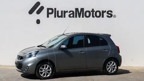 Nissan March Advance NAVI Aut usado (2015) color Gris precio $149,000