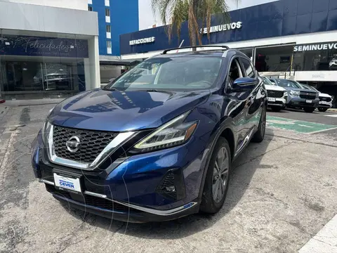 Nissan Murano Exclusive usado (2020) color Azul precio $379,000