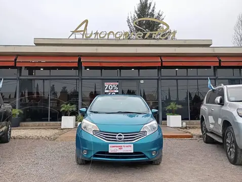 Nissan Note NOTE 1.6 EXCLUSIVE PURE DRIVE CVT usado (2017) color Azul Claro precio u$s13.500