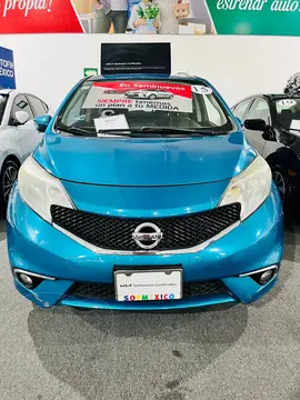 Nissan Note SR Aut usado (2015) color Azul financiado en mensualidades(enganche $50,201 mensualidades desde $4,547)
