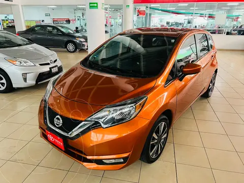 Nissan Note Advance Aut usado (2017) color Naranja financiado en mensualidades(enganche $61,250)