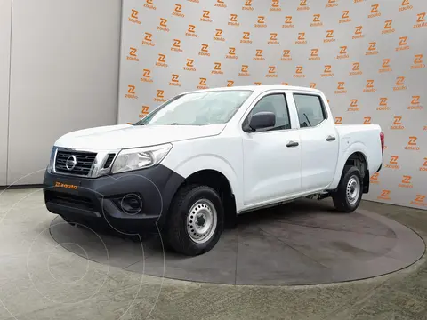 Nissan NP300 Doble Cabina SE A/A Paq. de Seg. usado (2020) color Blanco financiado en mensualidades(enganche $76,978 mensualidades desde $9,254)