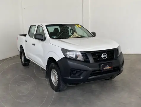 Nissan NP300 Doble Cabina SE A/A Paq. de Seg. usado (2020) color Blanco financiado en mensualidades(enganche $83,044 mensualidades desde $6,403)