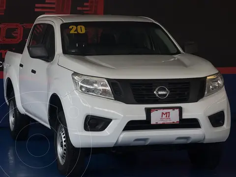 Nissan NP300 Frontier Doble Cabina S Diesel 4x4 A/A Paquete de Seguridad usado (2020) color Blanco financiado en mensualidades(enganche $89,670)