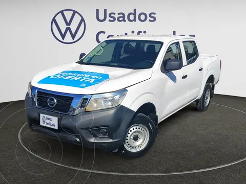 Nissan NP300 Frontier LE A/A usado (2020) color Blanco financiado en mensualidades(enganche $106,520 mensualidades desde $8,149)