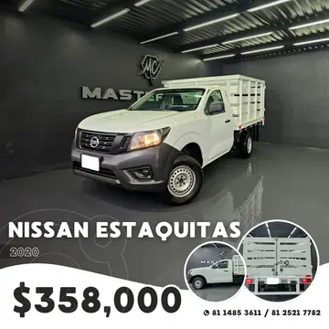 Nissan NP300 2.5L Estacas Dh A/A Paquete de Seguridad usado (2020) color Blanco precio $358,000