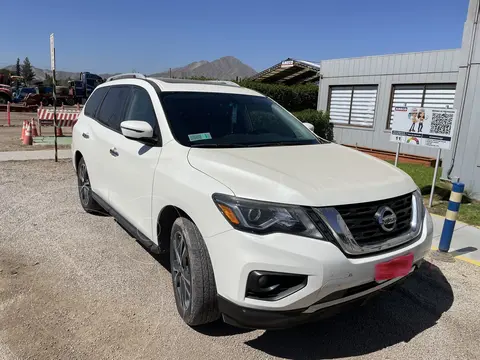 Nissan Pathfinder 3.5L Advance 4x4 usado (2019) color Blanco Perla precio $17.000.000